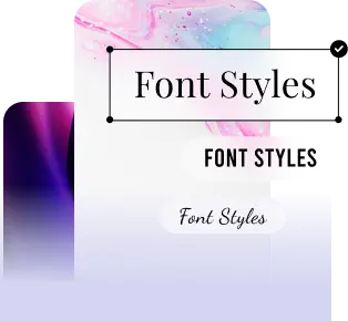 100+ Fonts And Backdrops